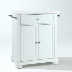 Crosley Alexandria 31 Inch Granite Top Portable Kitchen Island/Cart - KF30020A - The Home Selection