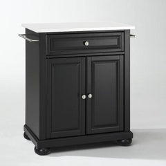 Crosley Alexandria 31 Inch Granite Top Portable Kitchen Island/Cart - KF30020A - The Home Selection