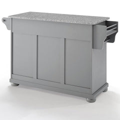 Crosley Alexandria 51.50 Inch Granite Top Full Size Kitchen Island/Cart - KF30203AGY - The Home Selection