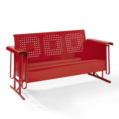 Crosley Bates 65 3/4 Inch Outdoor Metal Sofa Glider - CO1023 - The Home Selection
