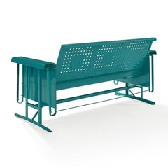 Crosley Bates 65 3/4 Inch Outdoor Metal Sofa Glider - CO1023 - The Home Selection