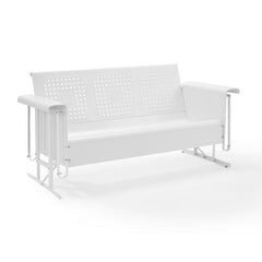 Crosley Bates 65 3/4 Inch Outdoor Metal Sofa Glider - CO1023 - The Home Selection