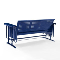 Crosley Bates 65 3/4 Inch Outdoor Metal Sofa Glider - CO1023 - The Home Selection