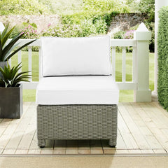 Crosley Bradenton 25 Inch Outdoor Wicker Sectional Center Chair - KO70017 - The Home Selection