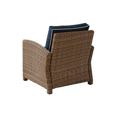 Crosley Bradenton 30.50 Inch Outdoor Wicker Armchair - KO70023 - The Home Selection