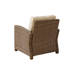 Crosley Bradenton 30.50 Inch Outdoor Wicker Armchair - KO70023 - The Home Selection