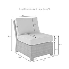 Crosley Bradenton 3pc Outdoor Wicker Chair Set - KO70174 - The Home Selection