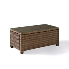 Crosley Bradenton 40 Inch Outdoor Wicker Coffee Table - CO7208 - The Home Selection