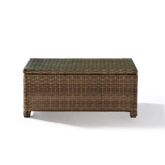 Crosley Bradenton 40 Inch Outdoor Wicker Coffee Table - CO7208 - The Home Selection