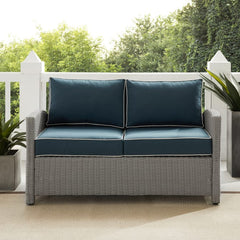Crosley Bradenton 55 Inch Outdoor Wicker Loveseat - KO70022 - The Home Selection