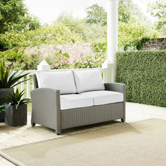 Crosley Bradenton 55 Inch Outdoor Wicker Loveseat - KO70022 - The Home Selection