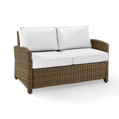 Crosley Bradenton 55 Inch Outdoor Wicker Loveseat - KO70022 - The Home Selection