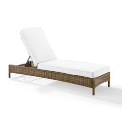 Crosley Bradenton 76 Inch Outdoor Wicker Chaise Lounge - KO70070WB - The Home Selection