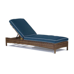 Crosley Bradenton 76 Inch Outdoor Wicker Chaise Lounge - KO70070WB - The Home Selection