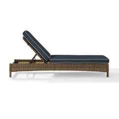 Crosley Bradenton 76 Inch Outdoor Wicker Chaise Lounge - KO70070WB - The Home Selection