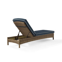 Crosley Bradenton 76 Inch Outdoor Wicker Chaise Lounge - KO70070WB - The Home Selection