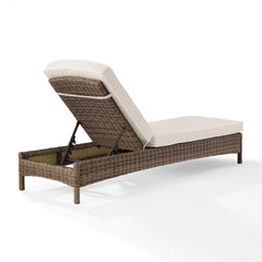 Crosley Bradenton 76 Inch Outdoor Wicker Chaise Lounge - KO70070WB - The Home Selection