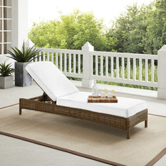 Crosley Bradenton 76 Inch Outdoor Wicker Chaise Lounge - KO70070WB - The Home Selection