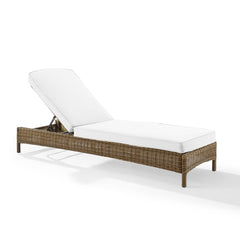 Crosley Bradenton 76 Inch Outdoor Wicker Chaise Lounge - KO70070WB - The Home Selection