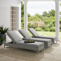 Crosley Bradenton 76 Inch Outdoor Wicker Chaise Lounge - KO70070WB - The Home Selection