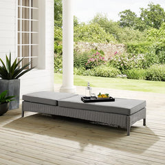 Crosley Bradenton 76 Inch Outdoor Wicker Chaise Lounge - KO70070WB - The Home Selection
