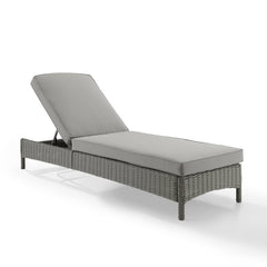 Crosley Bradenton 76 Inch Outdoor Wicker Chaise Lounge - KO70070WB - The Home Selection