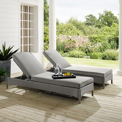 Crosley Bradenton 76 Inch Outdoor Wicker Chaise Lounge - KO70070WB - The Home Selection