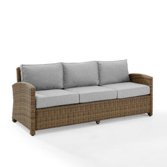 Crosley Bradenton 80.50 Inch Outdoor Wicker Sofa - KO70049 - The Home Selection