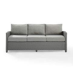 Crosley Bradenton 80.50 Inch Outdoor Wicker Sofa - KO70049 - The Home Selection