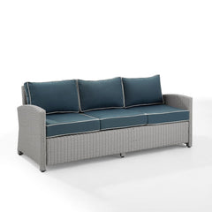 Crosley Bradenton 80.50 Inch Outdoor Wicker Sofa - KO70049 - The Home Selection