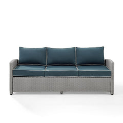 Crosley Bradenton 80.50 Inch Outdoor Wicker Sofa - KO70049 - The Home Selection