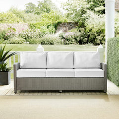 Crosley Bradenton 80.50 Inch Outdoor Wicker Sofa - KO70049 - The Home Selection