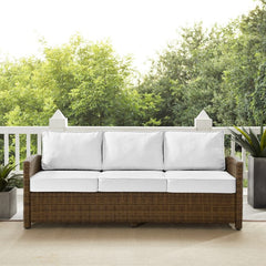 Crosley Bradenton 80.50 Inch Outdoor Wicker Sofa - KO70049 - The Home Selection