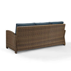 Crosley Bradenton 80.50 Inch Outdoor Wicker Sofa - KO70049 - The Home Selection
