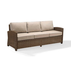 Crosley Bradenton 80.50 Inch Outdoor Wicker Sofa - KO70049 - The Home Selection