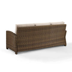 Crosley Bradenton 80.50 Inch Outdoor Wicker Sofa - KO70049 - The Home Selection