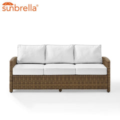 Crosley Bradenton 80.50 Inch Outdoor Wicker Sofa - KO70049 - The Home Selection