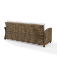 Crosley Bradenton 80.50 Inch Outdoor Wicker Sofa - KO70049 - The Home Selection