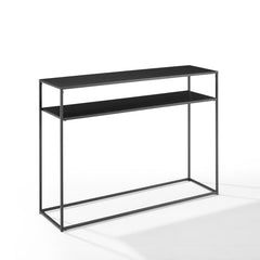 Crosley Braxton Console Table Matte-Black - CF1400 - The Home Selection