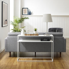 Crosley Braxton Console Table Matte-Black - CF1400 - The Home Selection