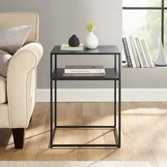 Crosley Braxton End Table Matte-Black - CF1401-MB - The Home Selection