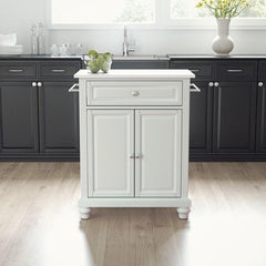 Crosley Cambridge 31 Inch Granite Top Portable Kitchen Island/Cart - KF30020D - The Home Selection