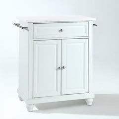 Crosley Cambridge 31 Inch Granite Top Portable Kitchen Island/Cart - KF30020D - The Home Selection