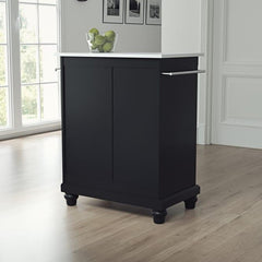 Crosley Cambridge 31 Inch Granite Top Portable Kitchen Island/Cart - KF30020D - The Home Selection