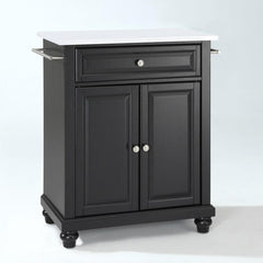 Crosley Cambridge 31 Inch Granite Top Portable Kitchen Island/Cart - KF30020D - The Home Selection