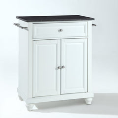 Crosley Cambridge 31 Inch Granite Top Portable Kitchen Island/Cart - KF30024D - The Home Selection