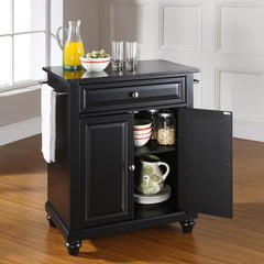 Crosley Cambridge 31 Inch Granite Top Portable Kitchen Island/Cart - KF30024D - The Home Selection