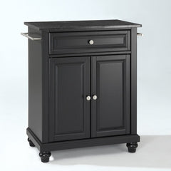 Crosley Cambridge 31 Inch Granite Top Portable Kitchen Island/Cart - KF30024D - The Home Selection