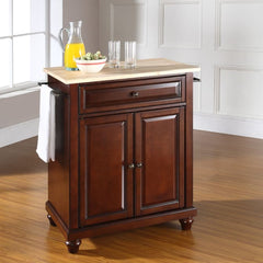 Crosley Cambridge 31 Inch Wood Top Portable Kitchen Island/Cart - KF30021D - The Home Selection