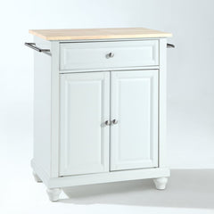 Crosley Cambridge 31 Inch Wood Top Portable Kitchen Island/Cart - KF30021D - The Home Selection